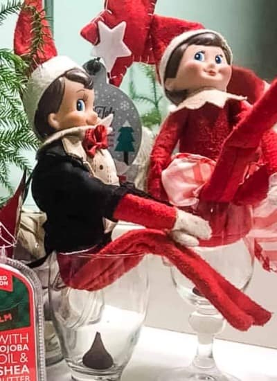 elf on the shelf poops in a cup with a hershey kiss poop - Naughty Elf on The Shelf Ideas