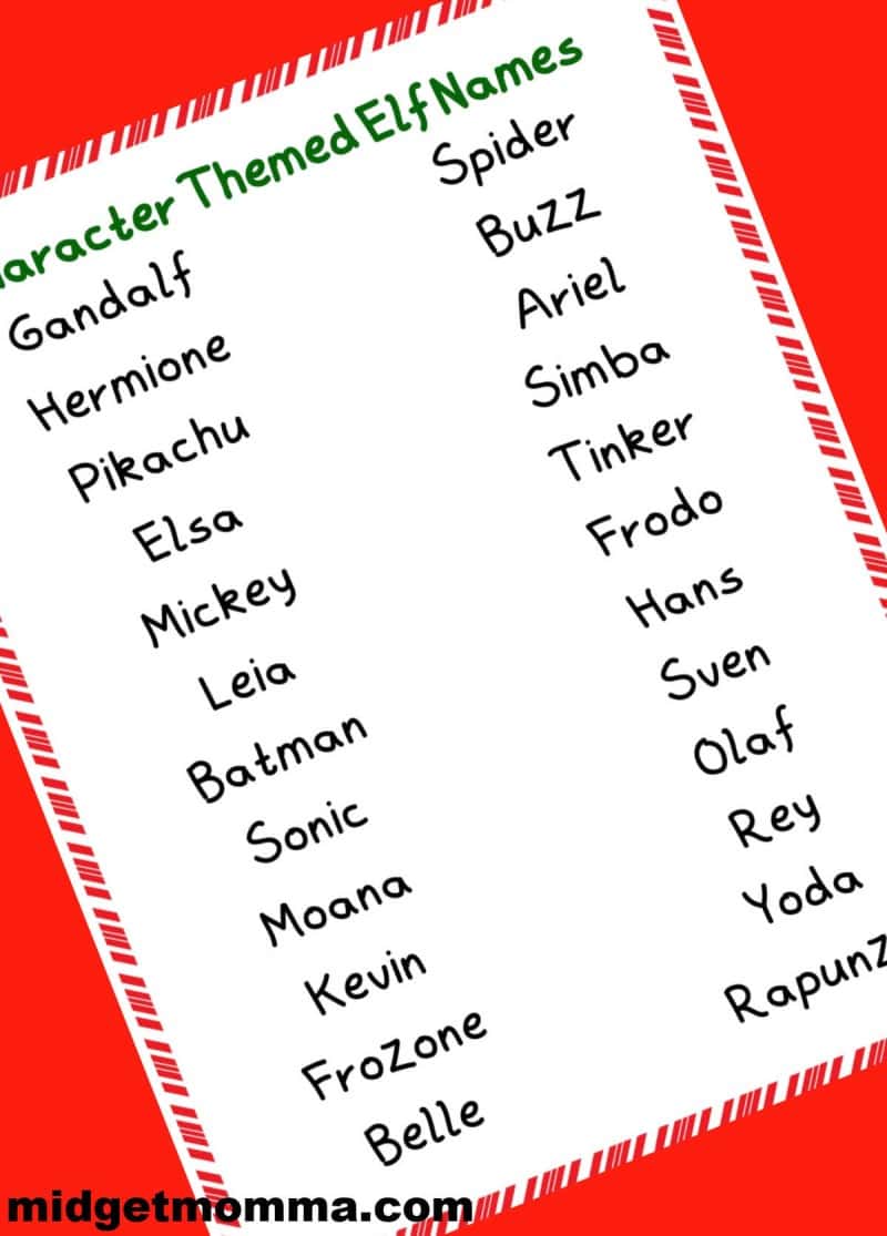 Elf on the Shelf Names The Ultimate Guide to Naming your Elf!