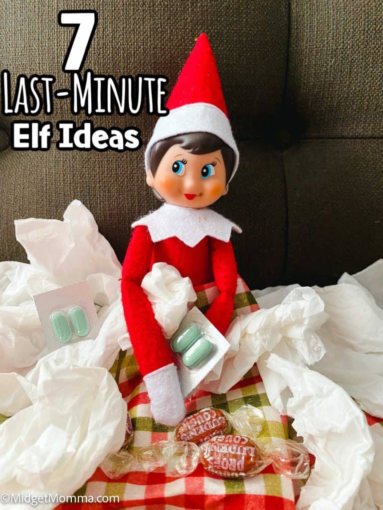 7 Last Minute Elf on the Shelf Ideas that Require Minimum Effort