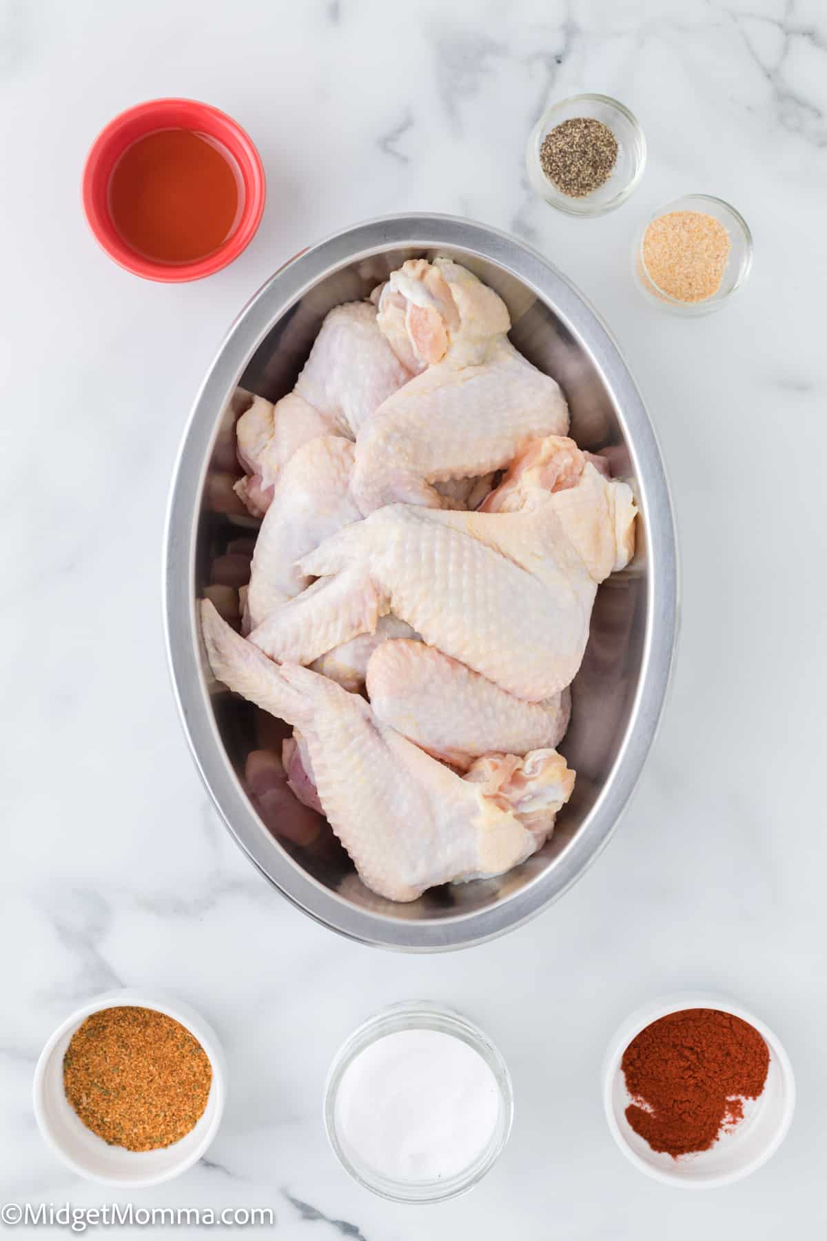 Air Fryer Chicken Wings ingredients