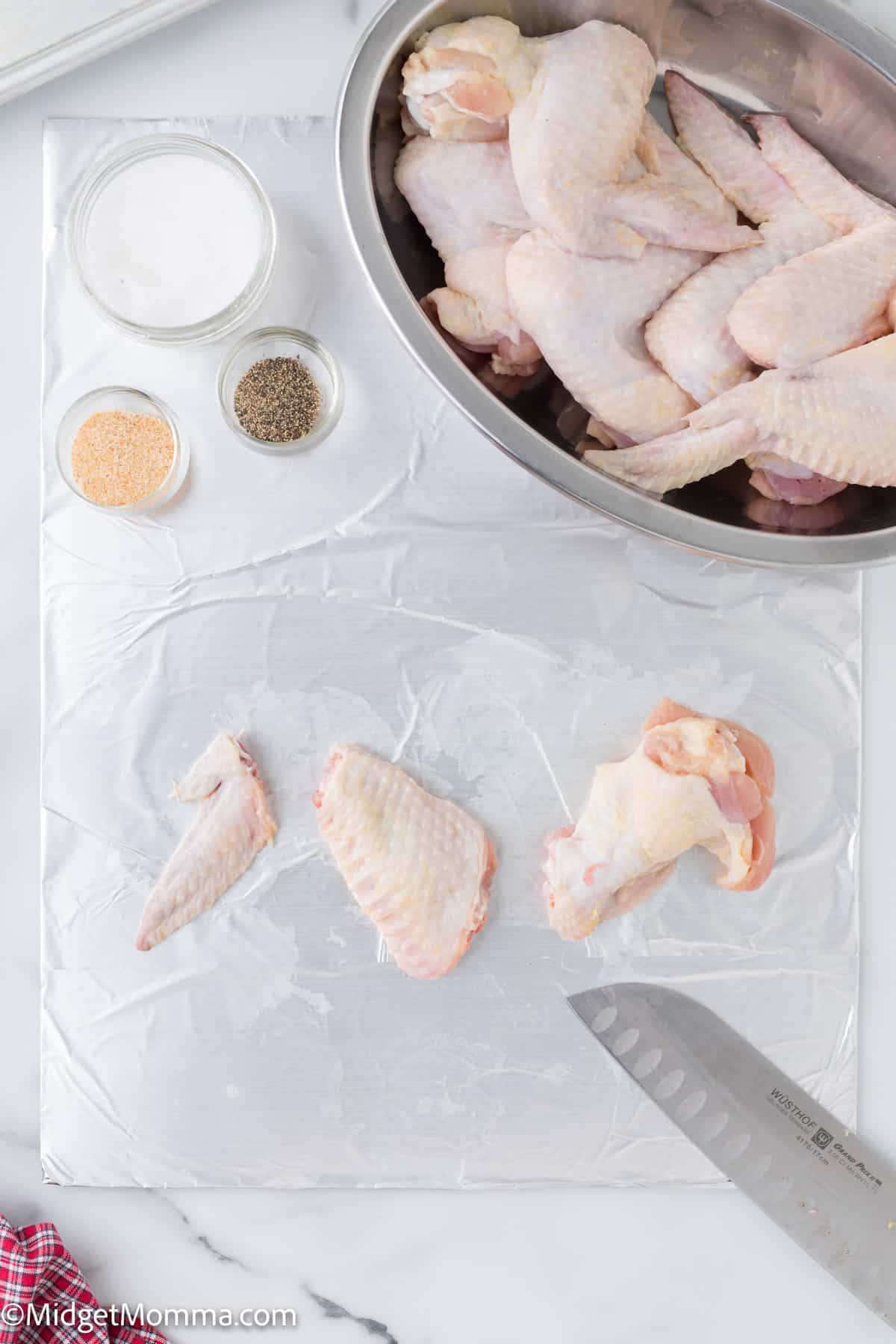 Air Fryer Chicken Wings ingredients