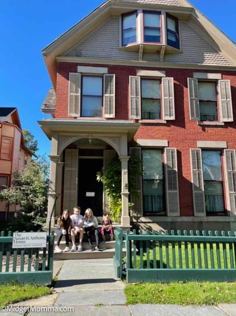 Things to do in Rochester New York with kids - Rochester New York Susan B Anthony House Tour