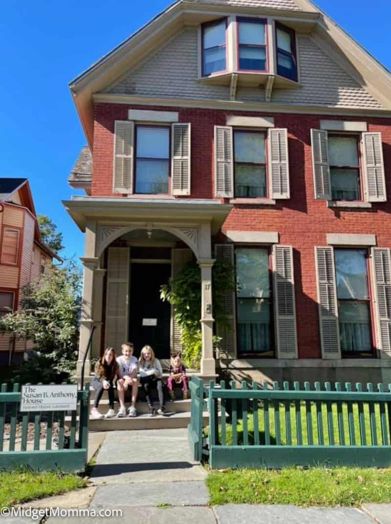 Things to do in Rochester New York with kids - Rochester New York Susan B Anthony House Tour