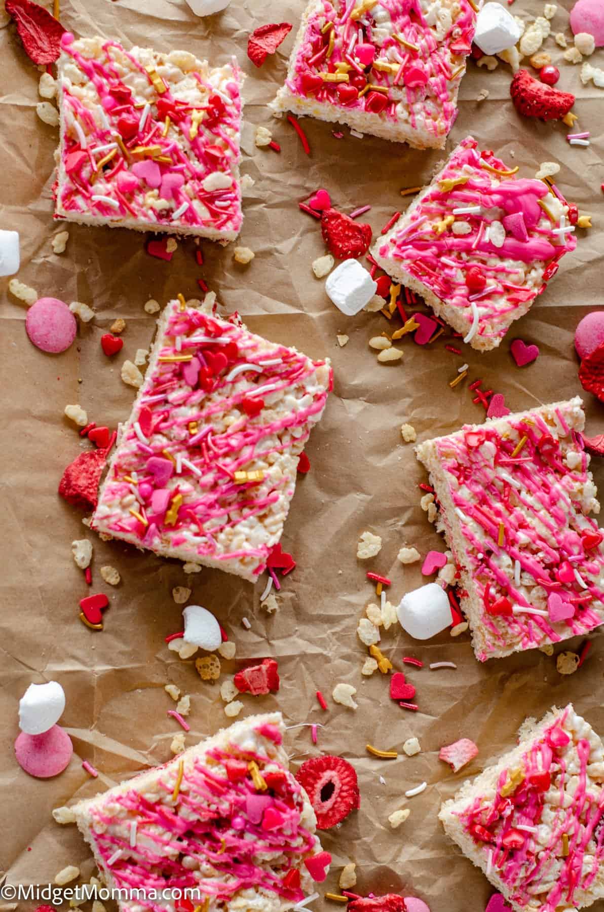 Valentine's Day Rice Krispie Treats