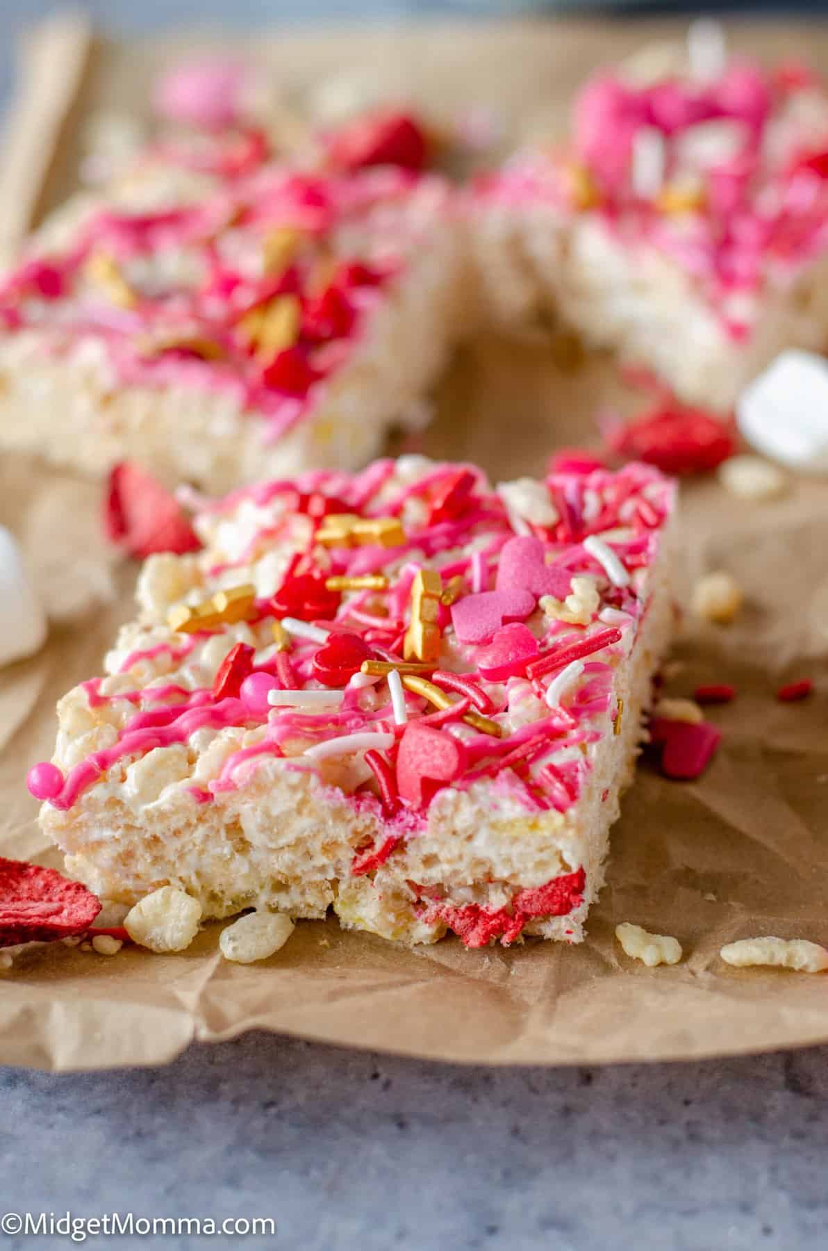 Valentine's Day Rice Krispie Treats