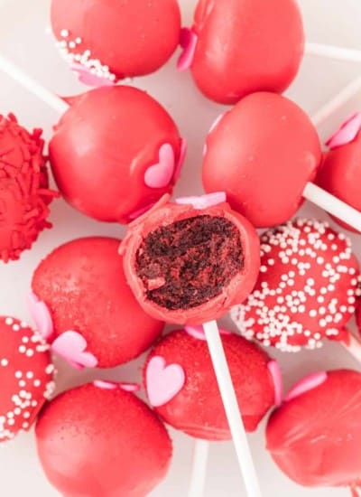 Red Velvet Cake Pops