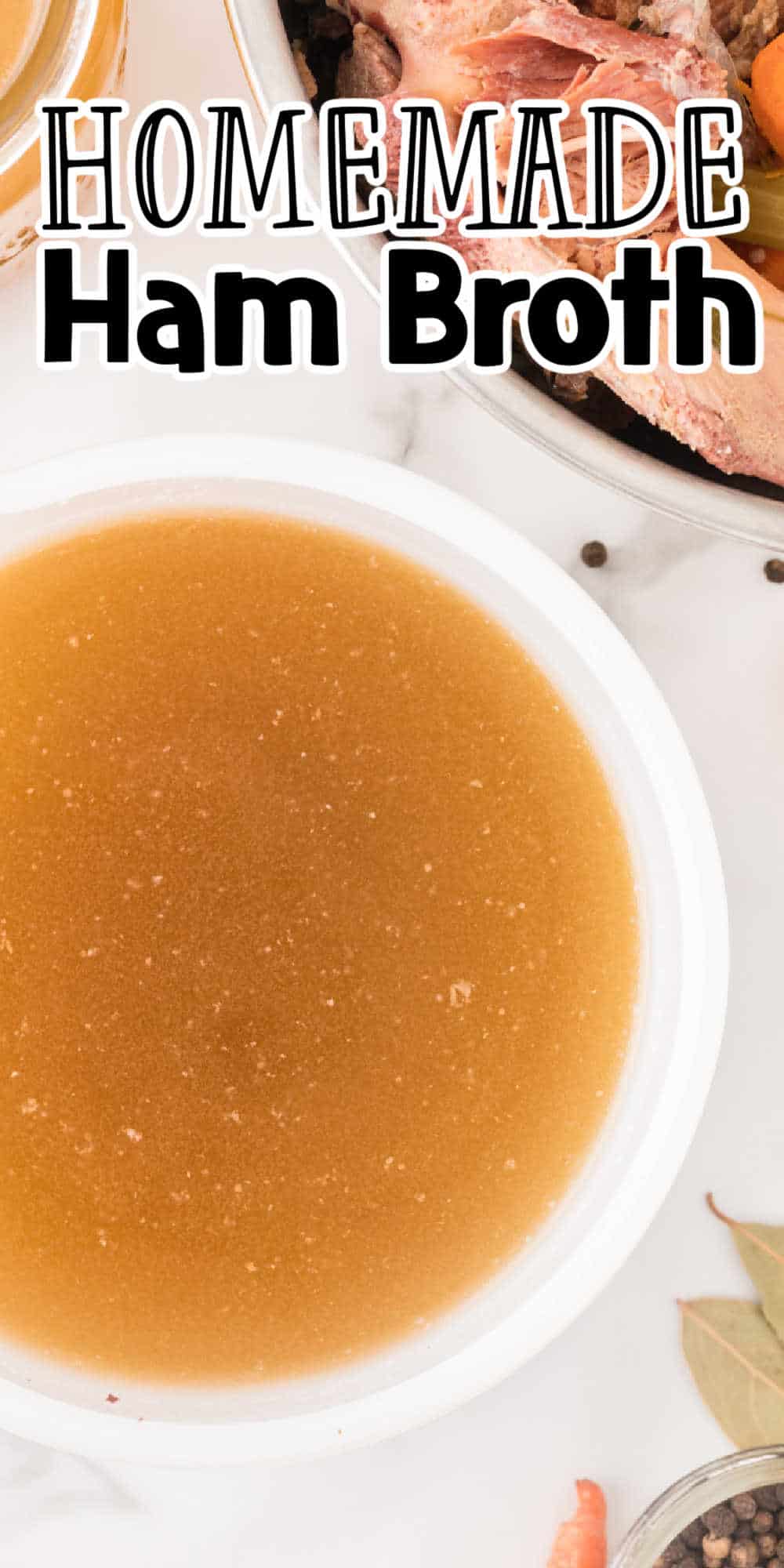 How to Make the Best Slow Cooker Ham Stock • MidgetMomma