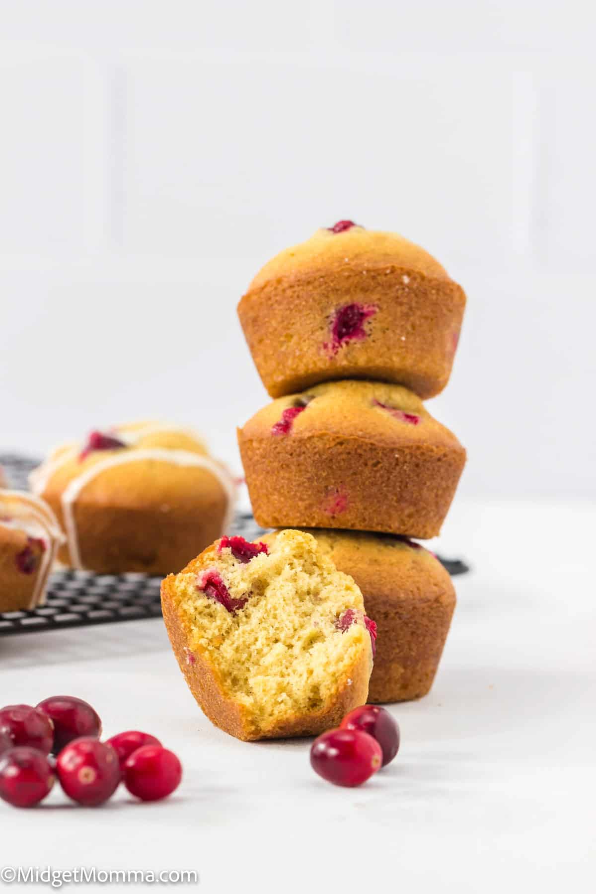 Thanksgiving cranberry muffins