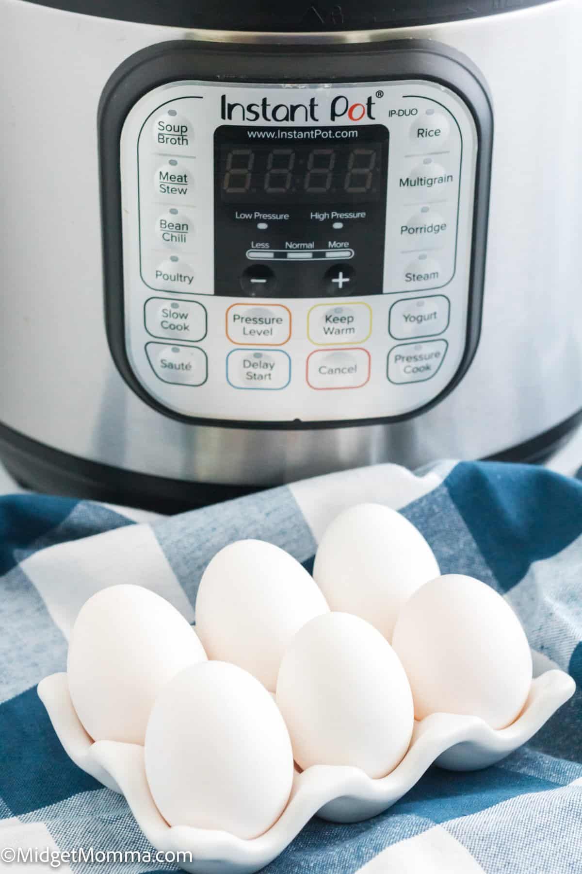 Instant Pot Hard Boiled Eggs ingredients