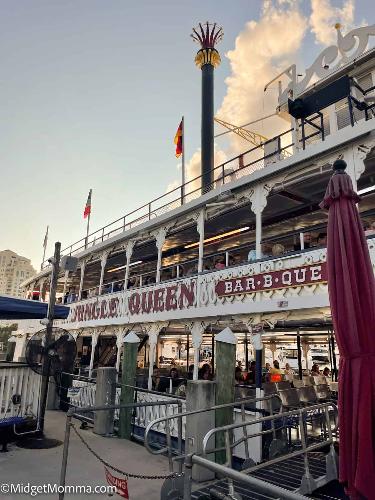 things to do with kids in fort lauderdale florida - Jungle Queen Dinner Cruise
