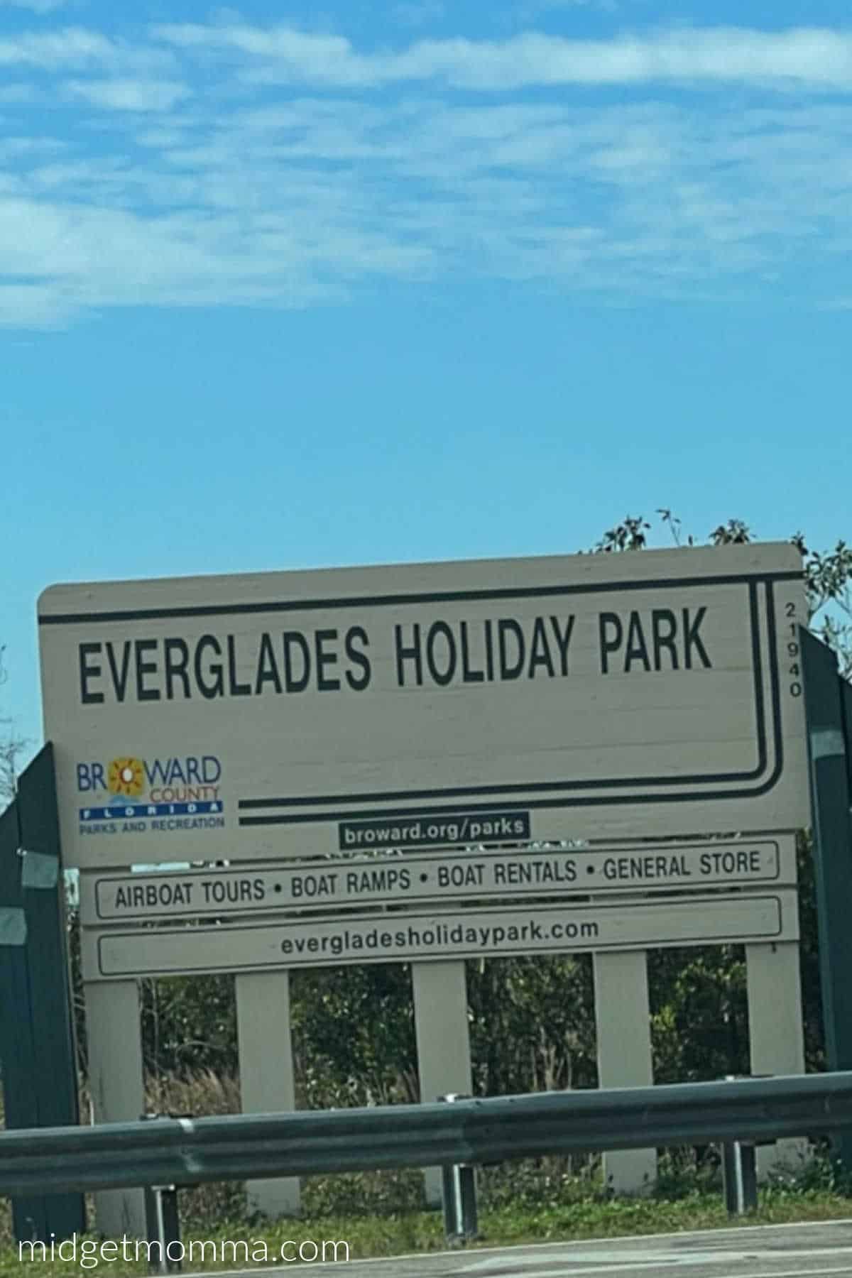 things to do with kids in fort lauderdale florida - everglades holiday park