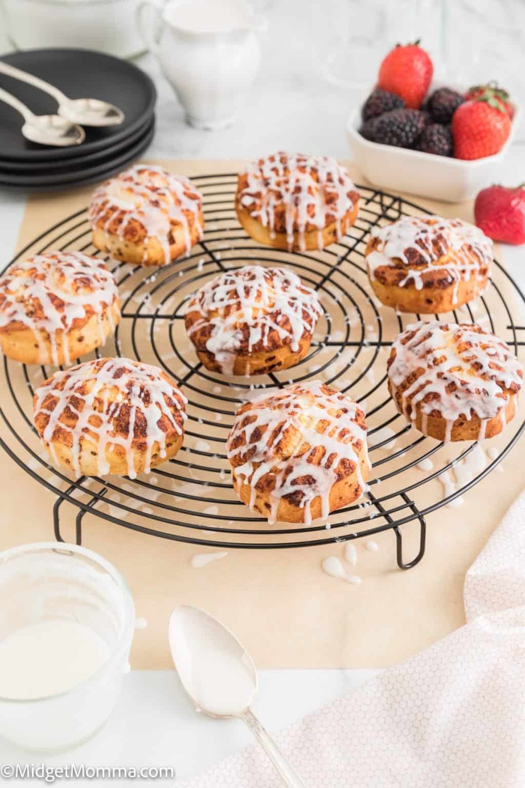 Air Fryer Cinnamon Rolls (Made with Refrigerated Cinnamon Rolls)