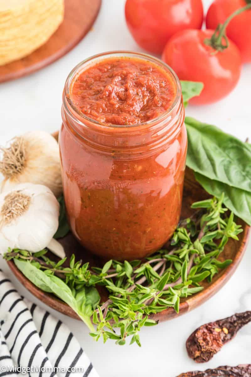 Authentic Homemade Red Enchilada Sauce Recipe • MidgetMomma