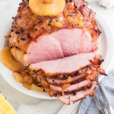 Baked Ham with Pineapple and Brown Sugar Glaze Recipe