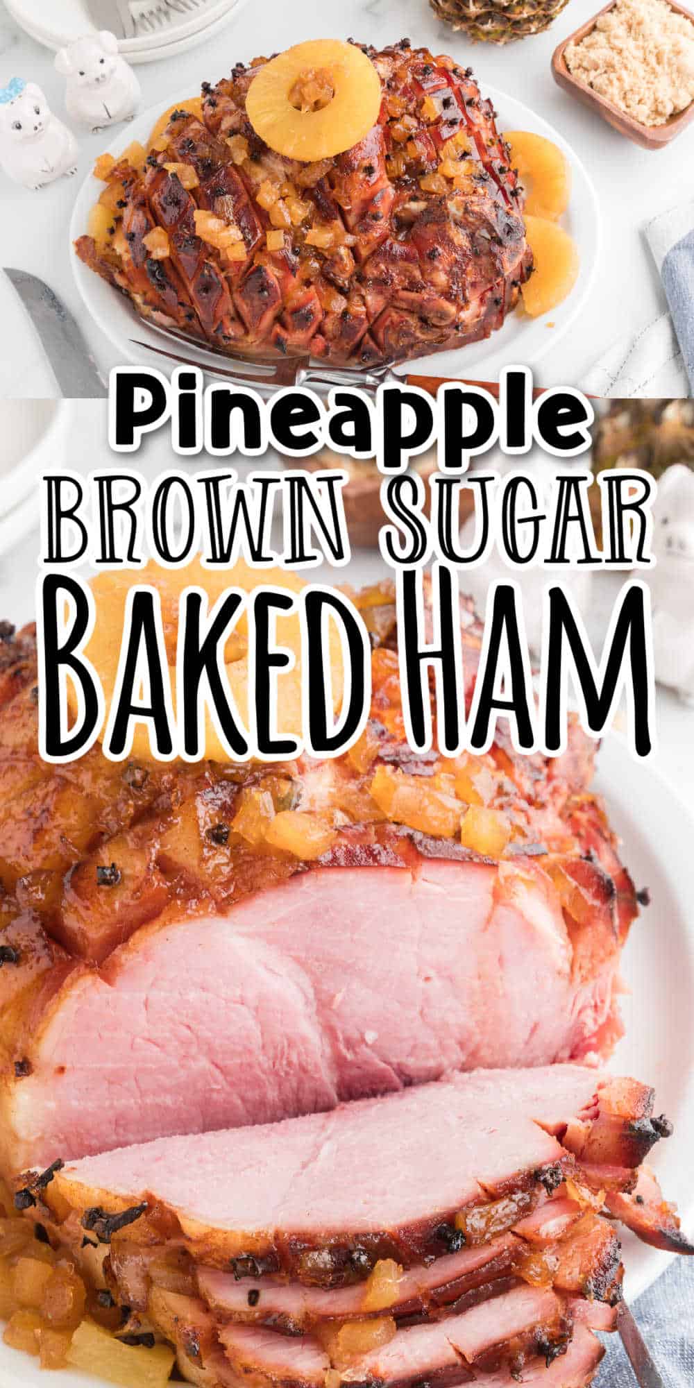 Baked Ham with Pineapple and Brown Sugar Glaze Recipe