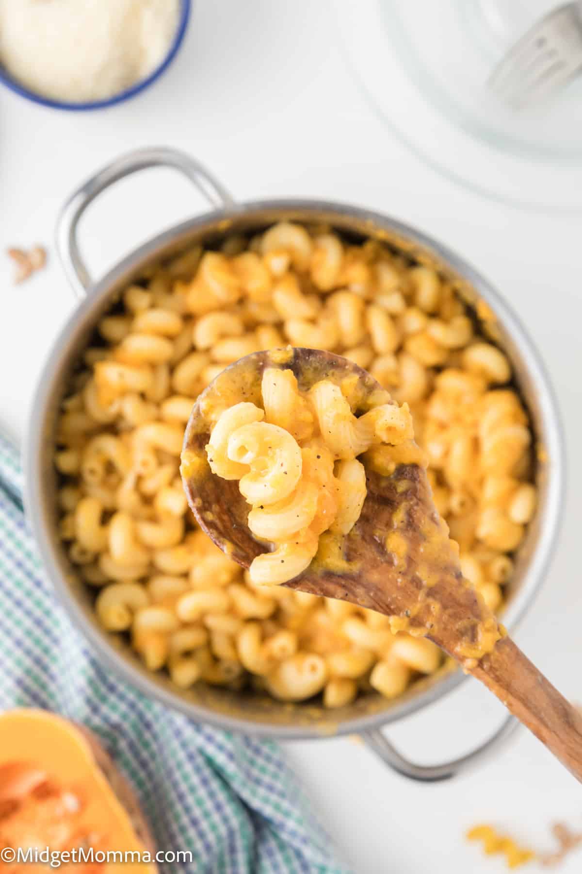 spoonful of Butternut Squash Pasta