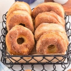 Cinnamon Sugar Air Fryer Donuts with Biscuits