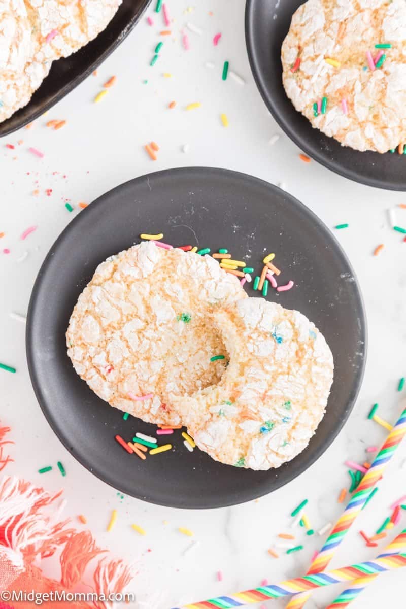 Funfetti Cool Whip Cookies (Made with Cake Mix) • MidgetMomma