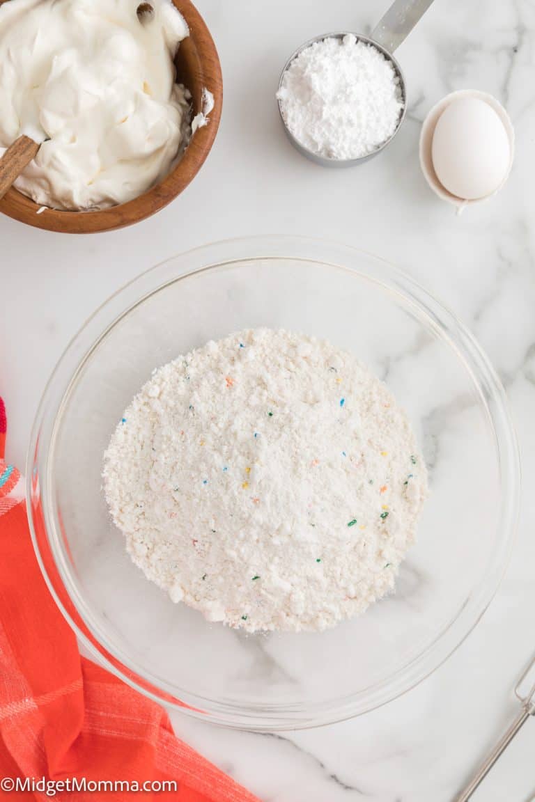 Funfetti Cool Whip Cookies (Made with Cake Mix) • MidgetMomma