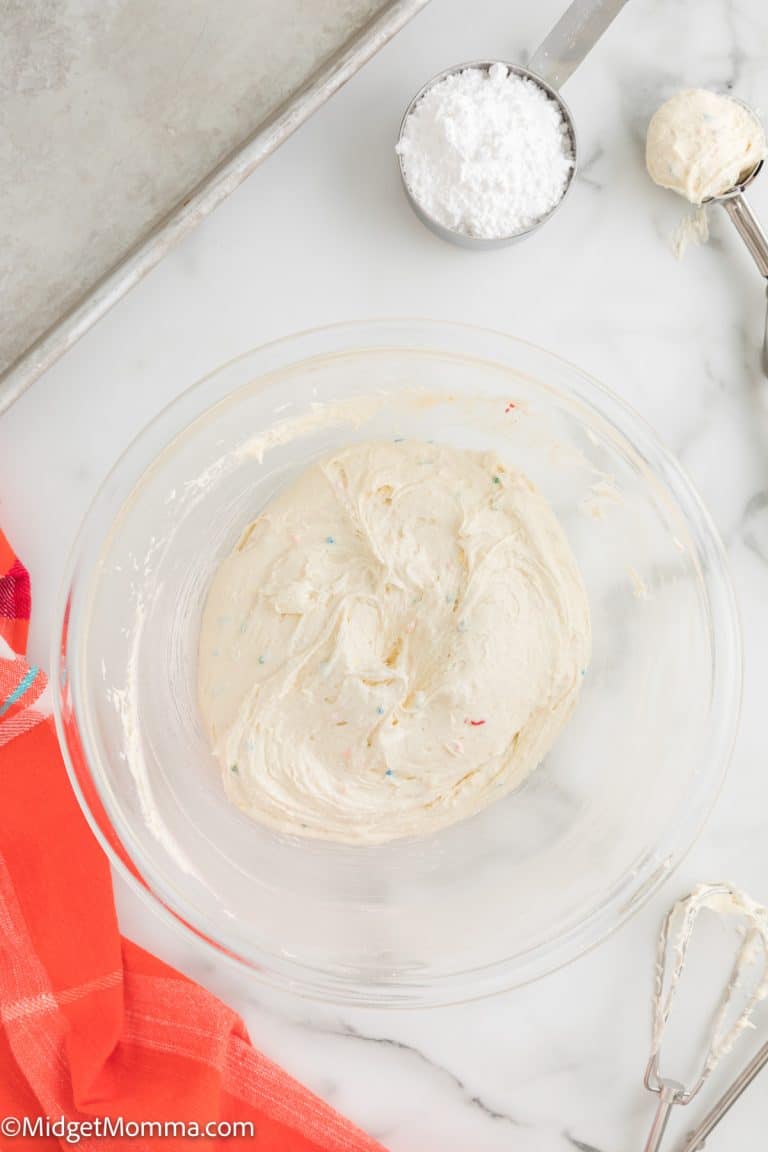 Funfetti Cool Whip Cookies (Made with Cake Mix) • MidgetMomma