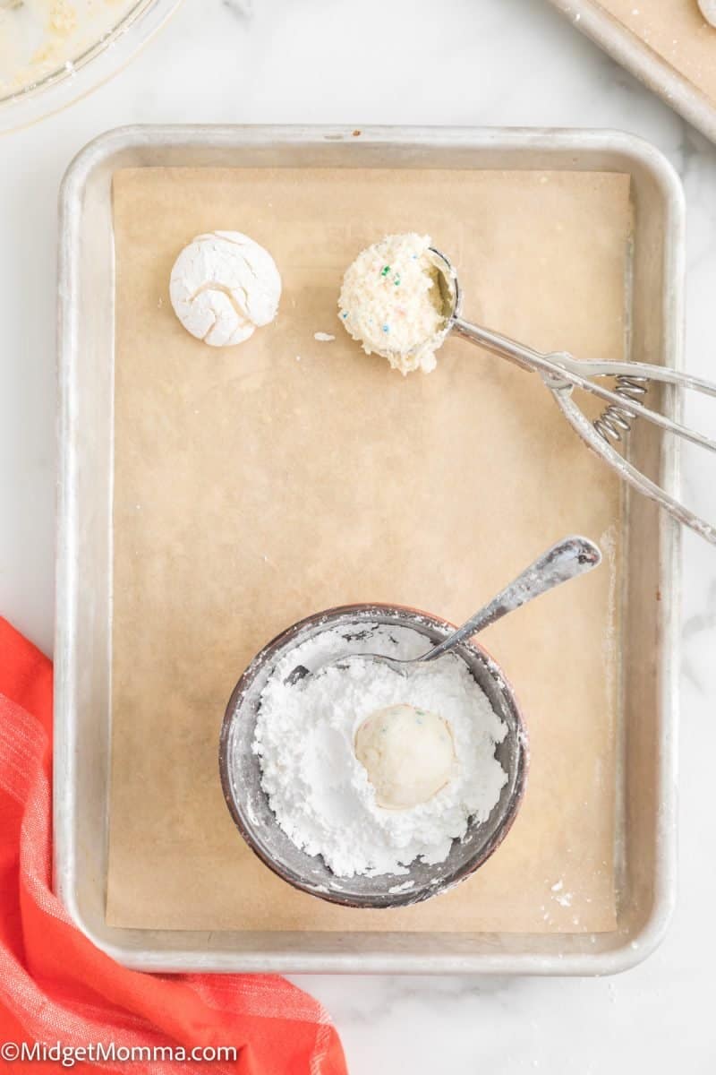 Funfetti Cool Whip Cookies (Made with Cake Mix) • MidgetMomma