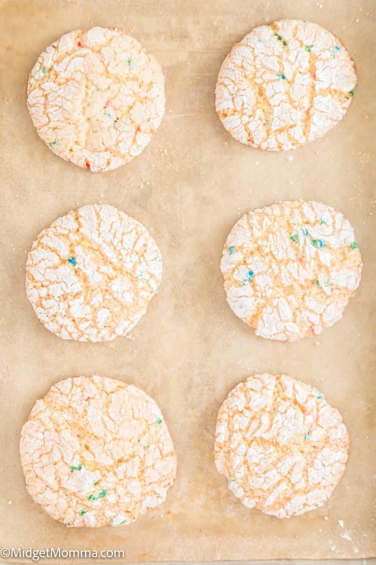Funfetti Cool Whip Cookies (Made with Cake Mix) • MidgetMomma