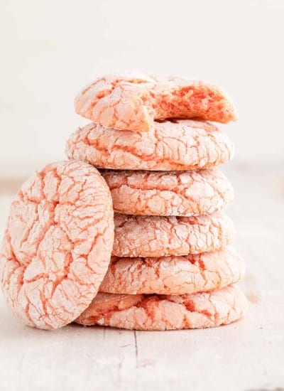 Strawberry Cake Mix Cookies Recipe