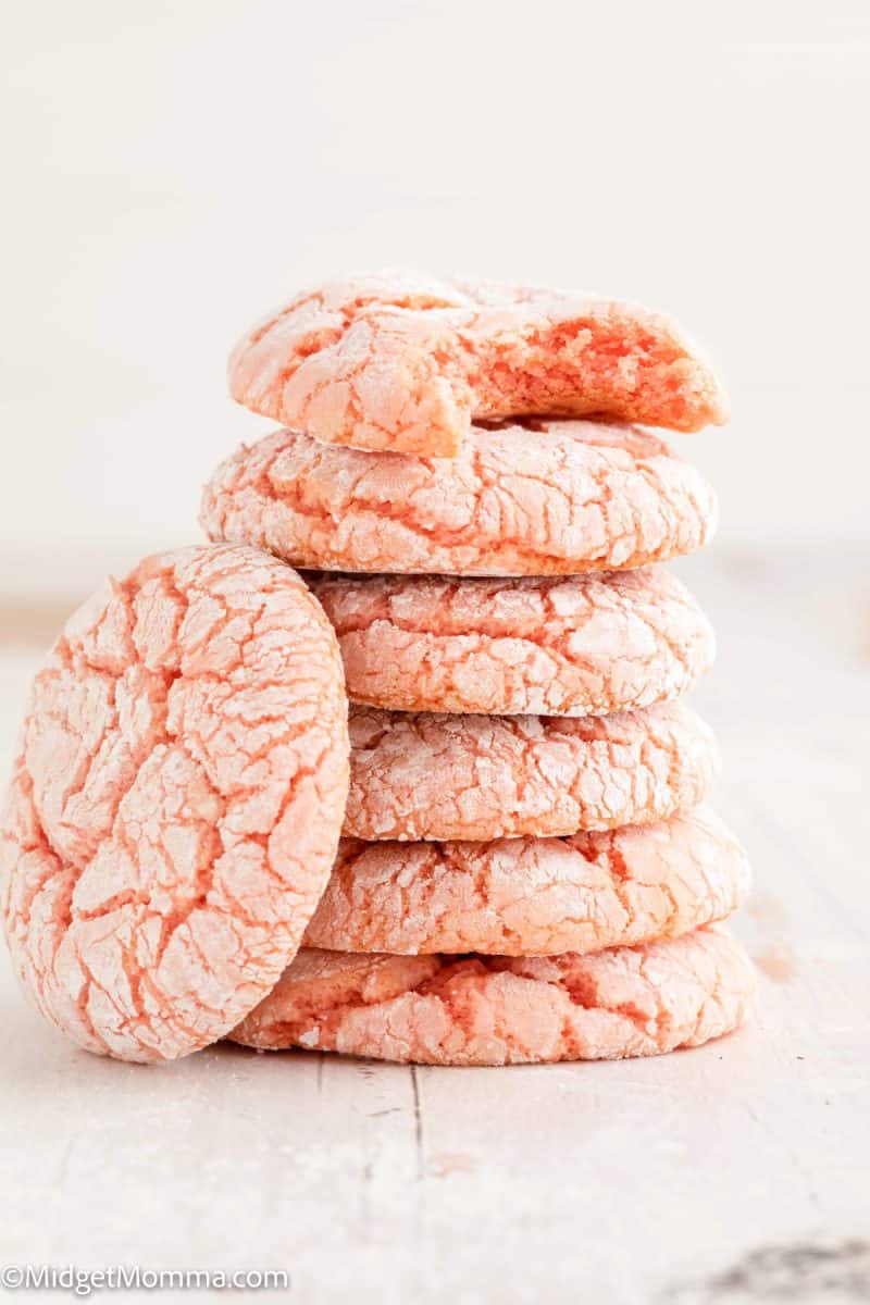 Strawberry Cake Mix Cookies Recipe