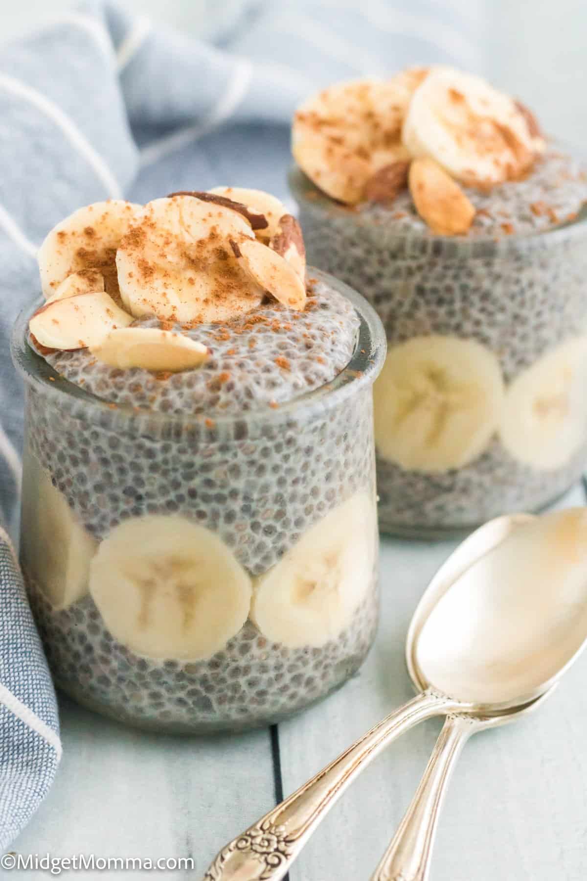 Banana Chai Seed pudding