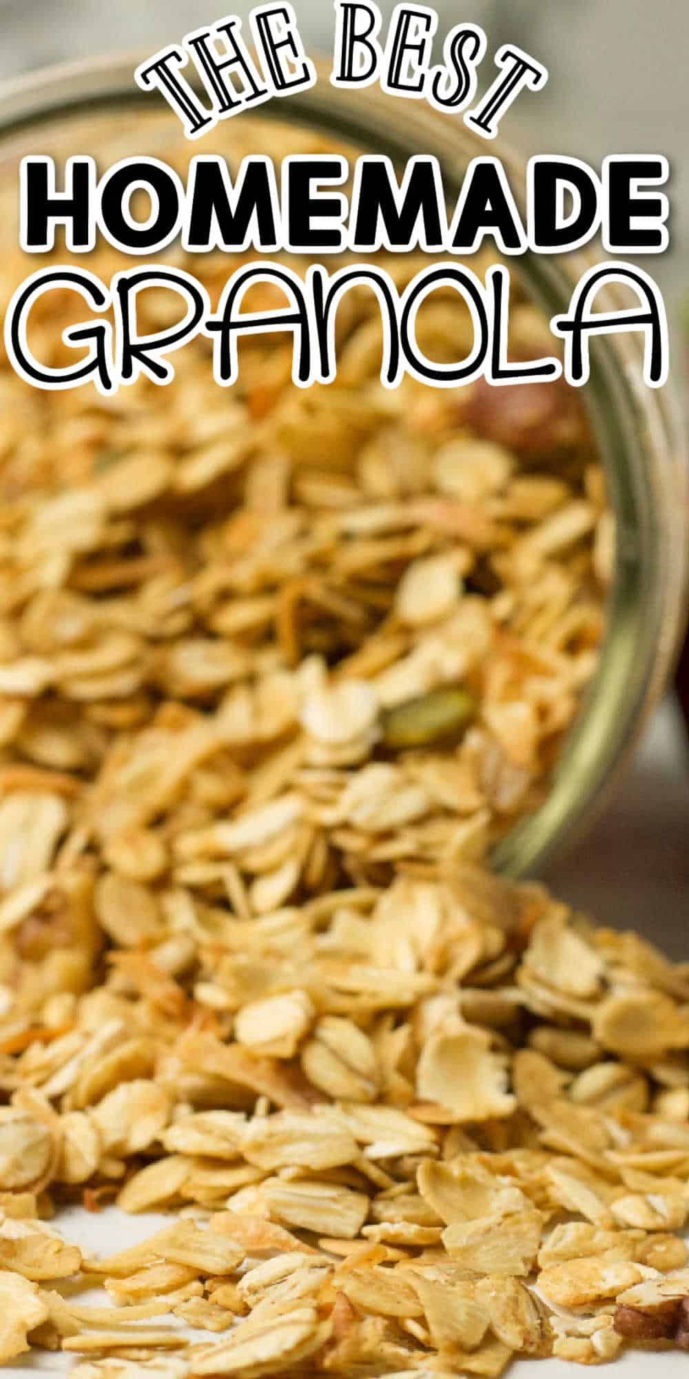 Easy Homemade Healthy Granola Recipe • MidgetMomma
