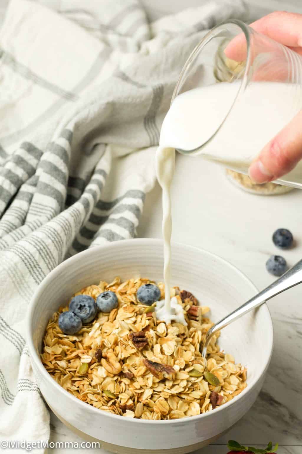Easy Homemade Healthy Granola Recipe • MidgetMomma