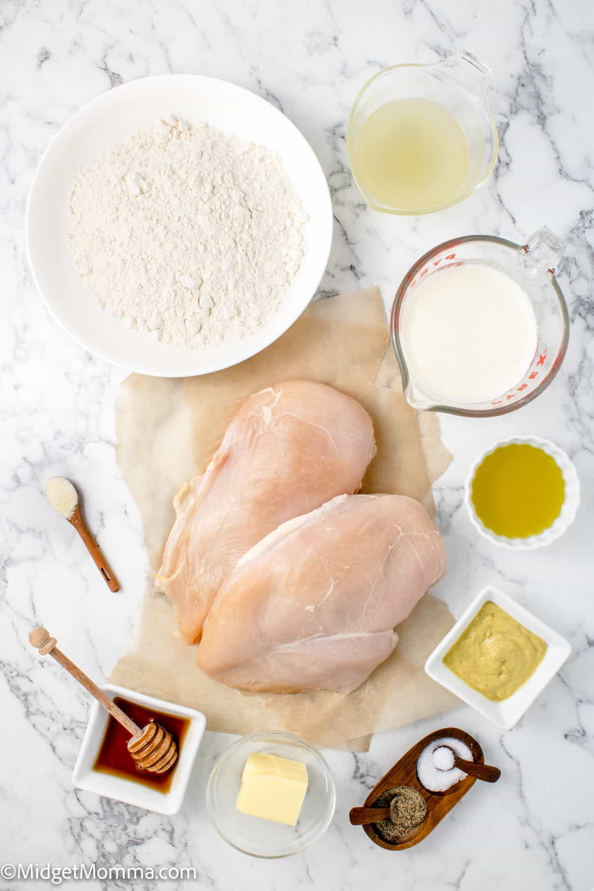 Honey Mustard Chicken ingredients