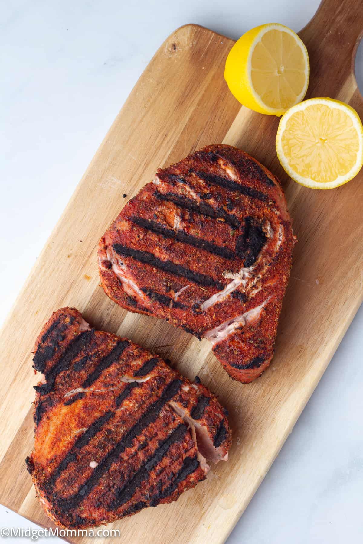 Grilled Blackened Tuna Steaks Recipe