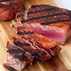Grilled Blackened Tuna Steaks Recipe