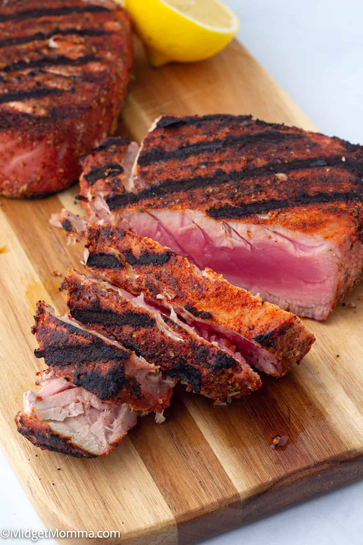 Grilled Blackened Tuna Steaks Recipe