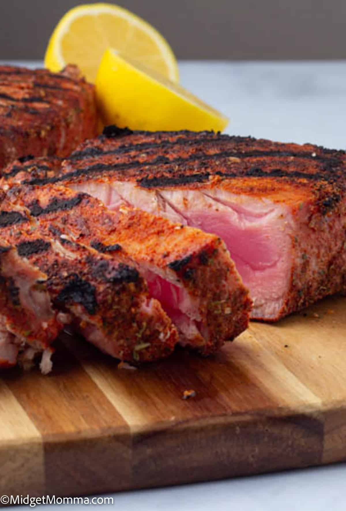 Grilled Blackened Tuna Steaks Recipe