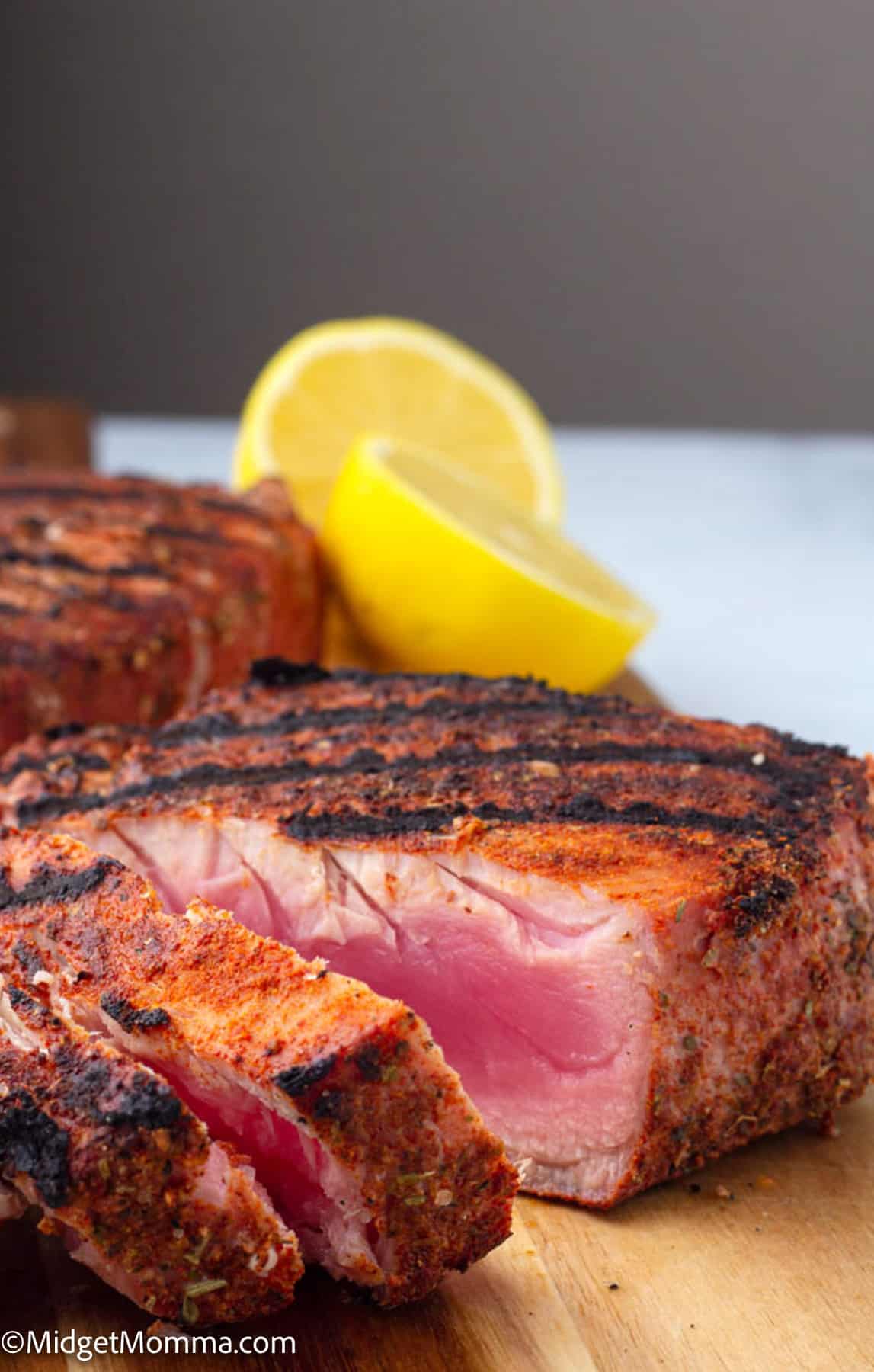 Grilled Blackened Tuna Steaks Recipe