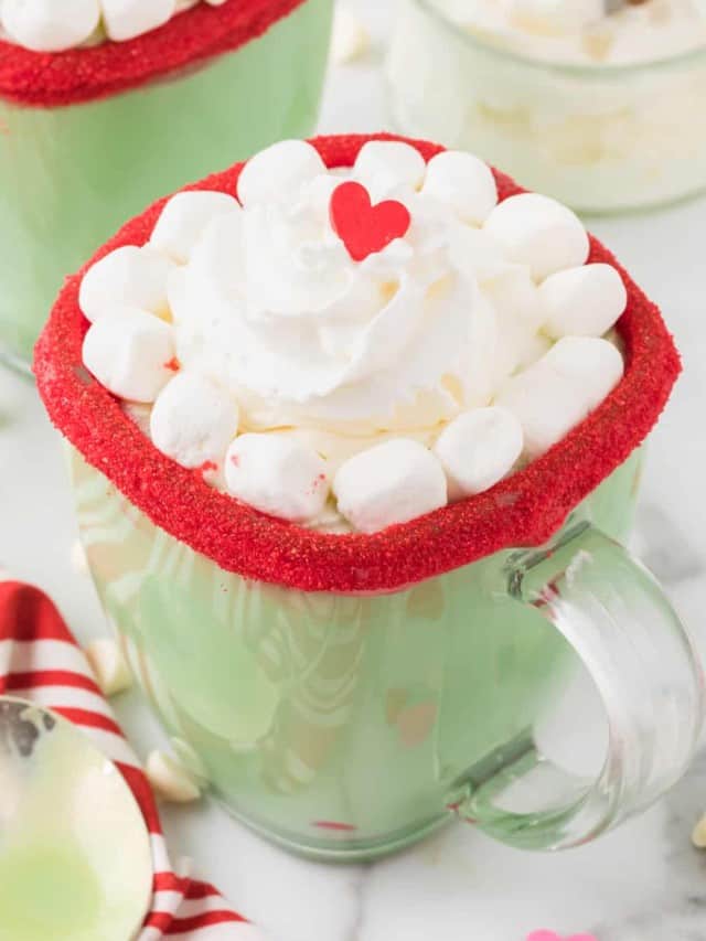 The Best Grinch Hot Chocolate Recipe