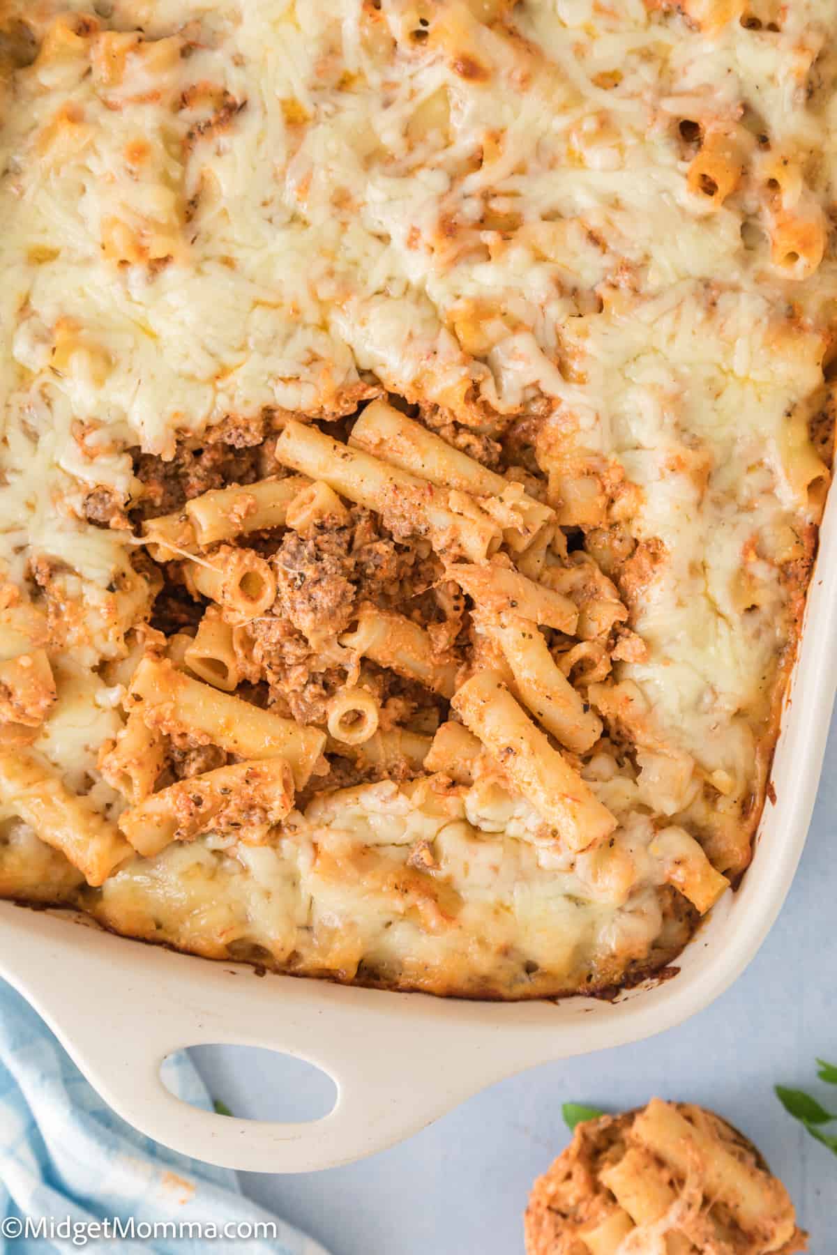 Baked Ziti with Ground Beef