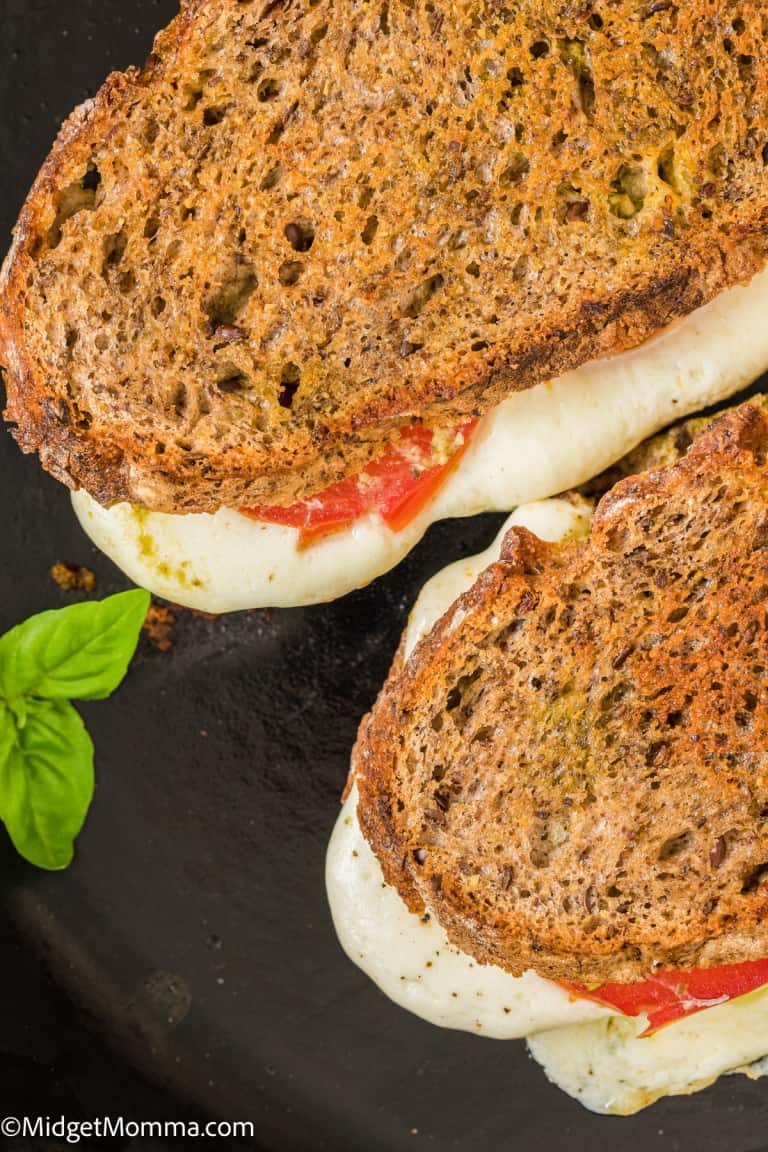 Caprese Grilled Cheese Sandwich • MidgetMomma