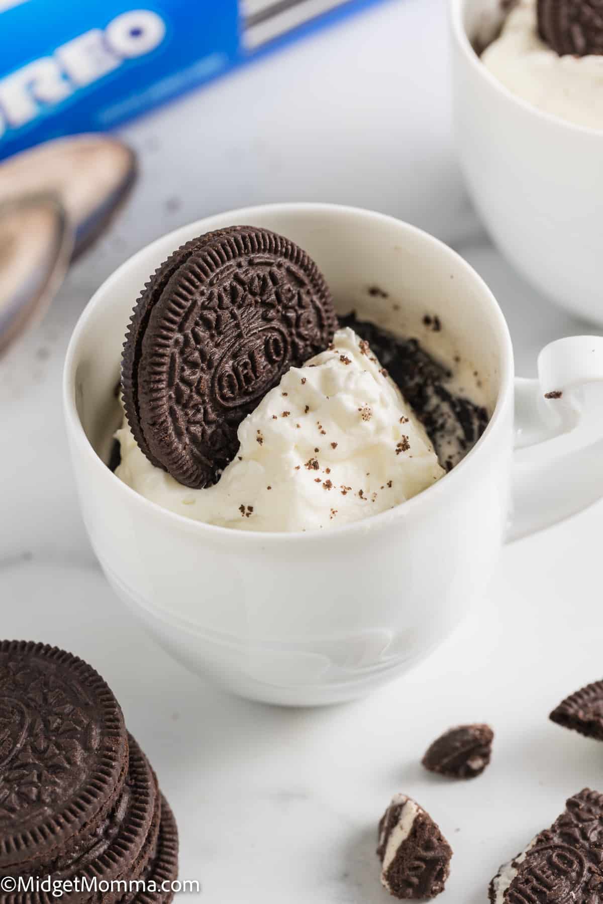 Microwave Oreo Mug Cake Recipe