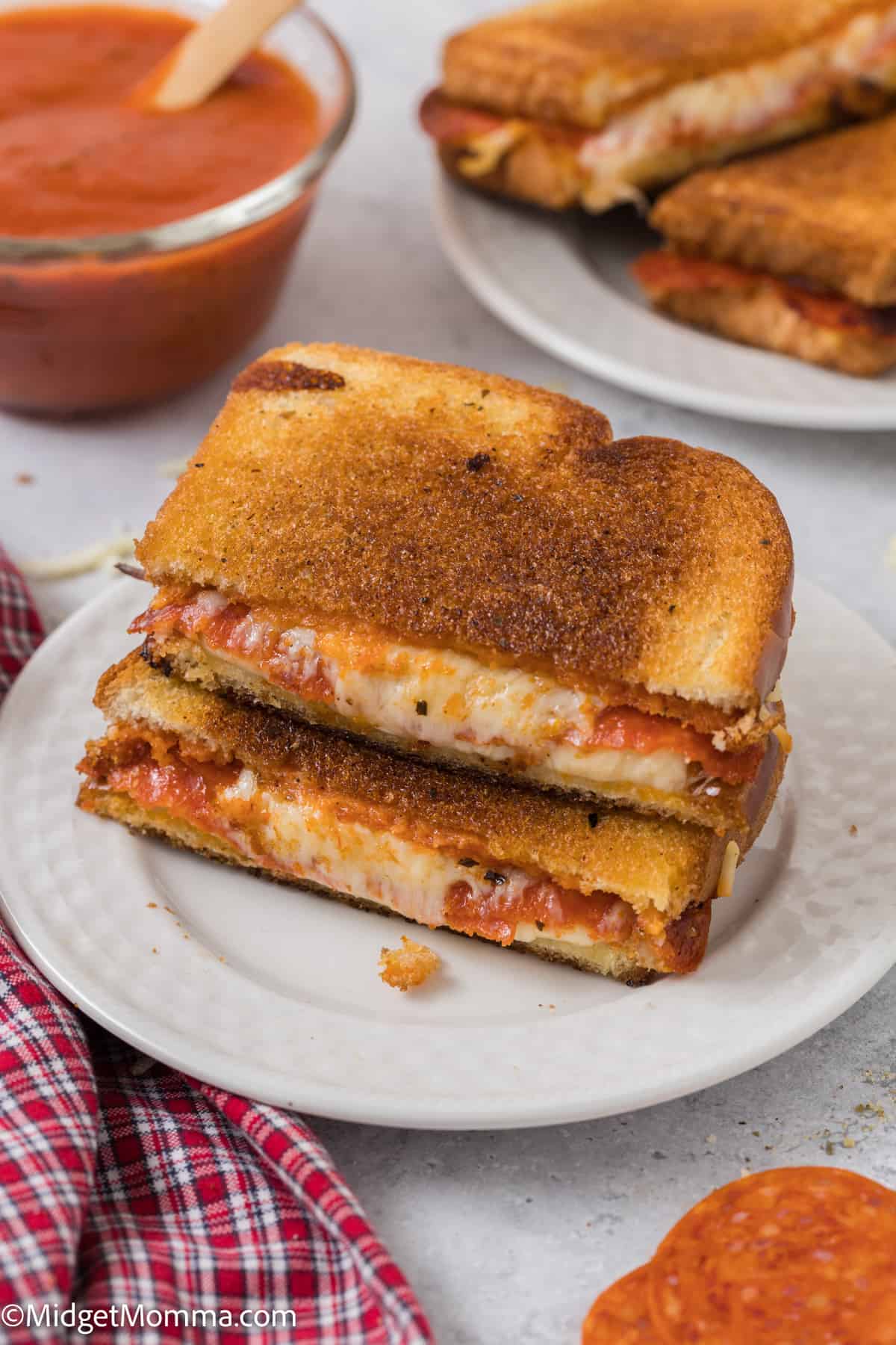 Pizza Grilled Cheese Sandwich Recipe