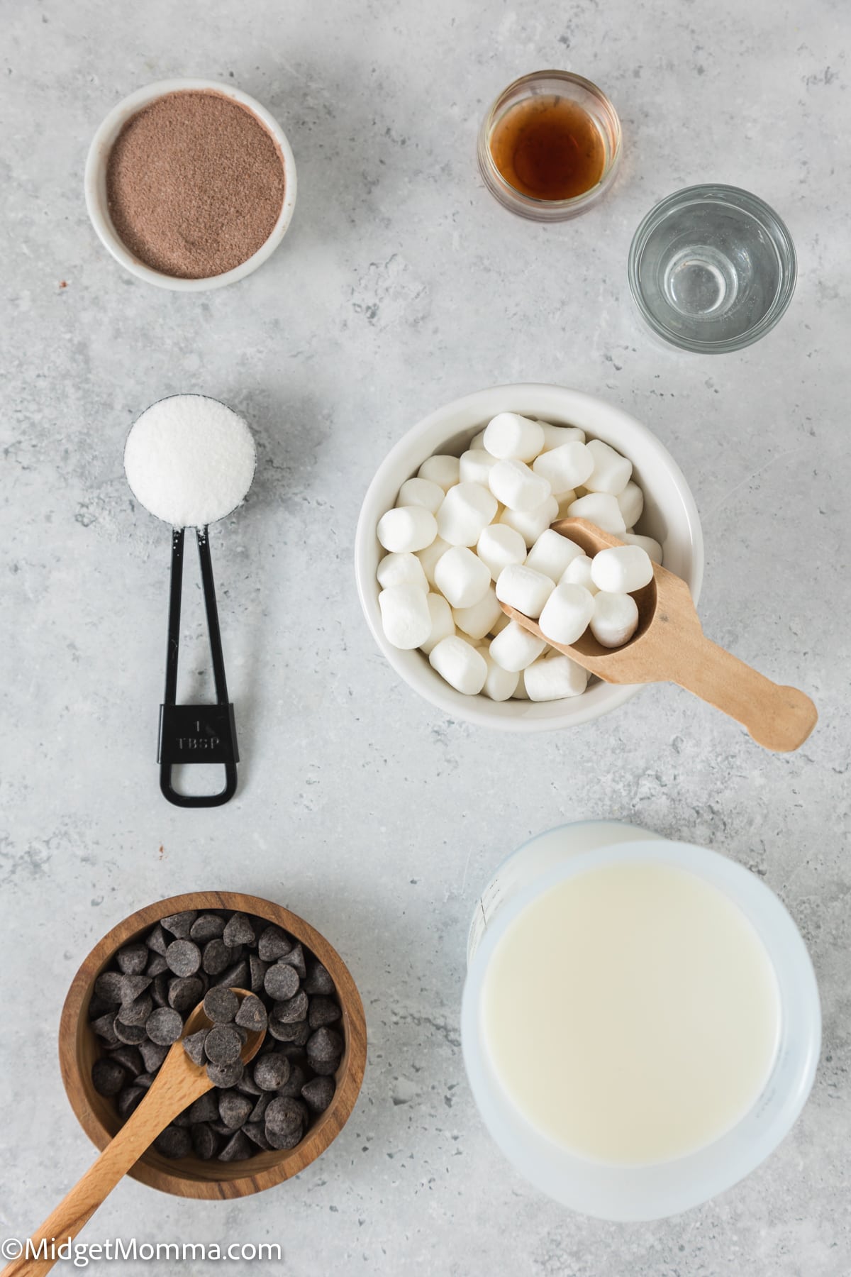 Boozy Hot Chocolate Recipe Ingredients