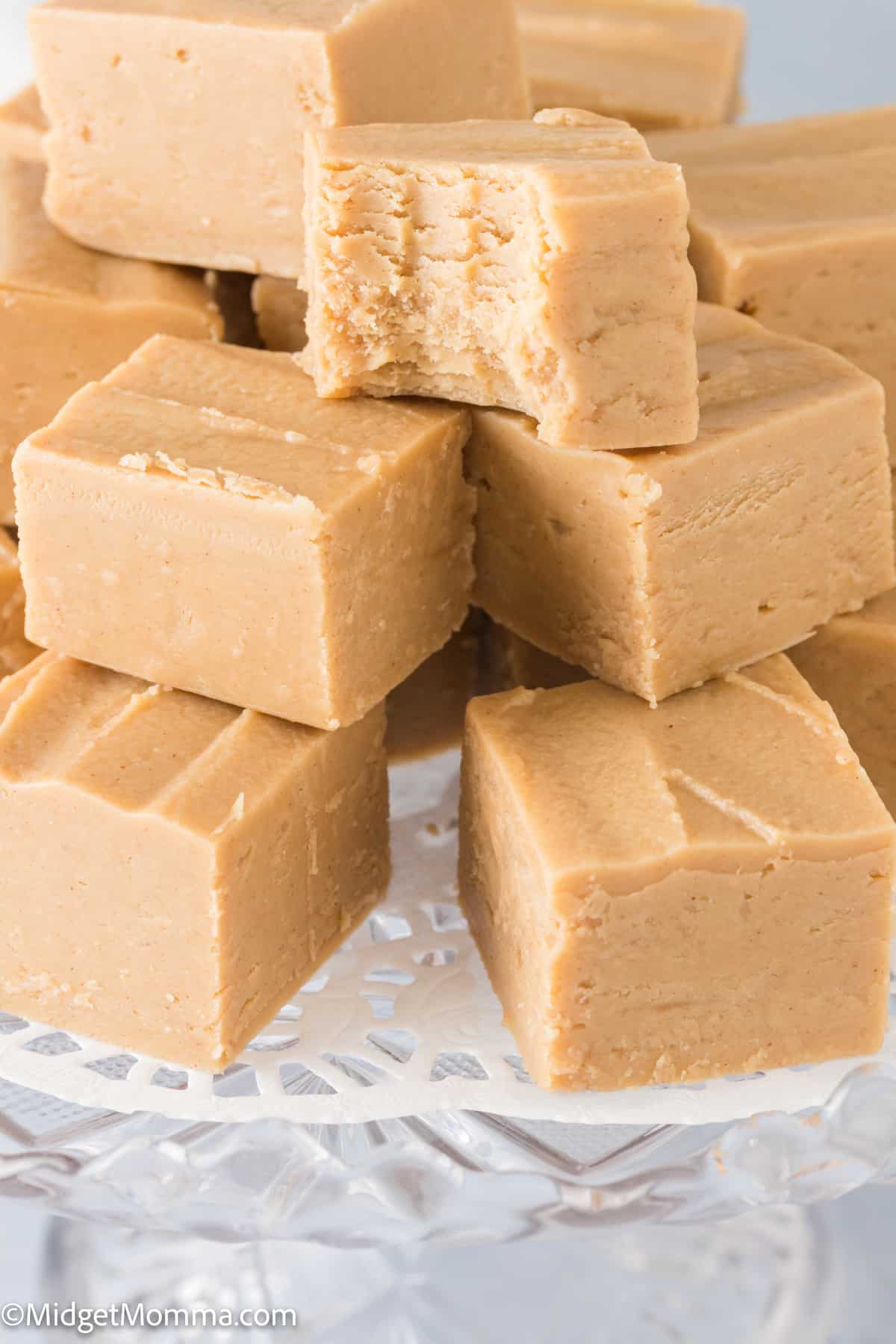 2 Ingredient Peanut Butter Microwave Fudge