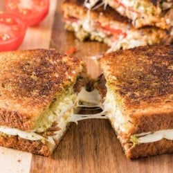 Pesto Grilled Cheese Sandwich Recipe