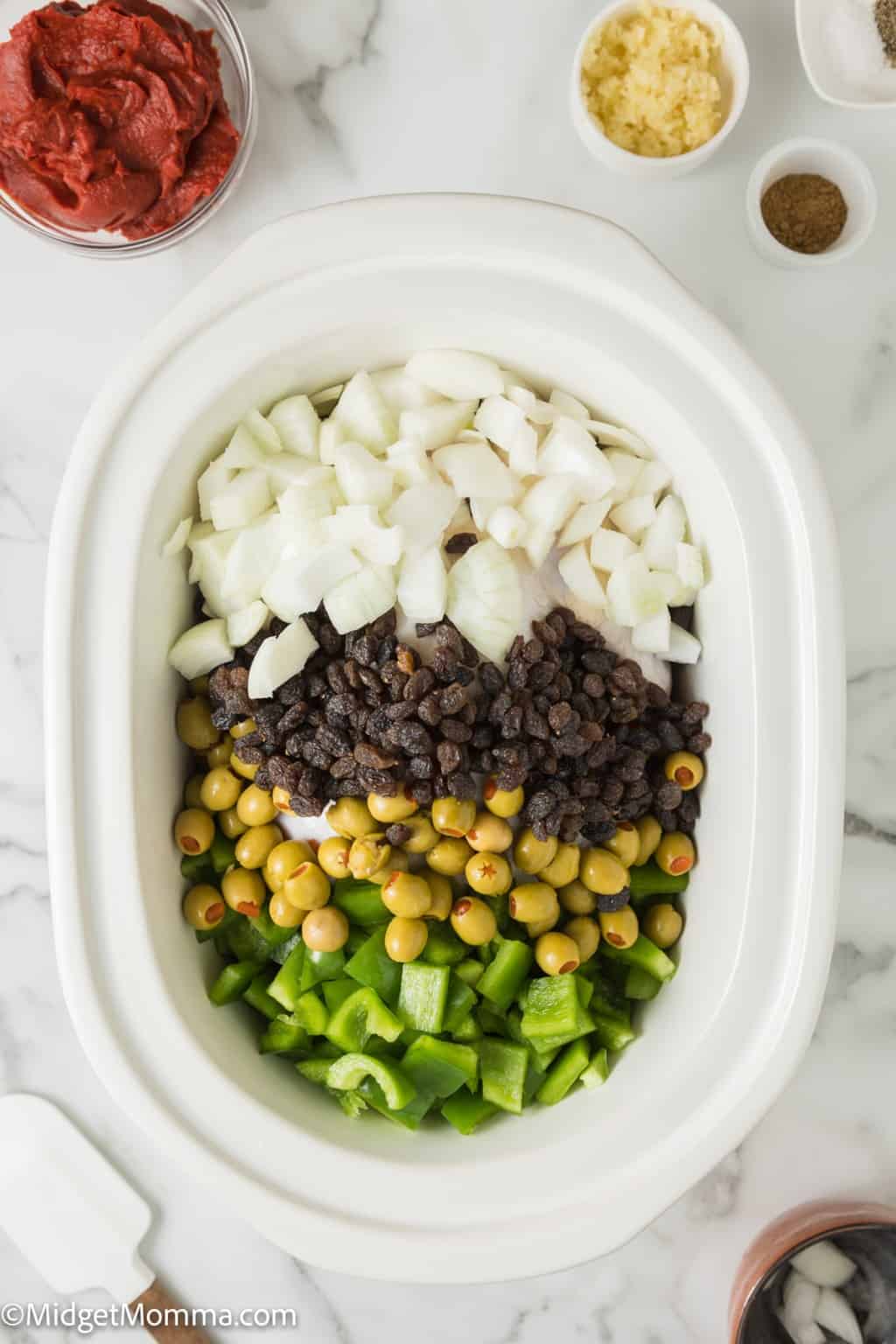 Slow Cooker Cuban Style Chicken Fricassee Recipe