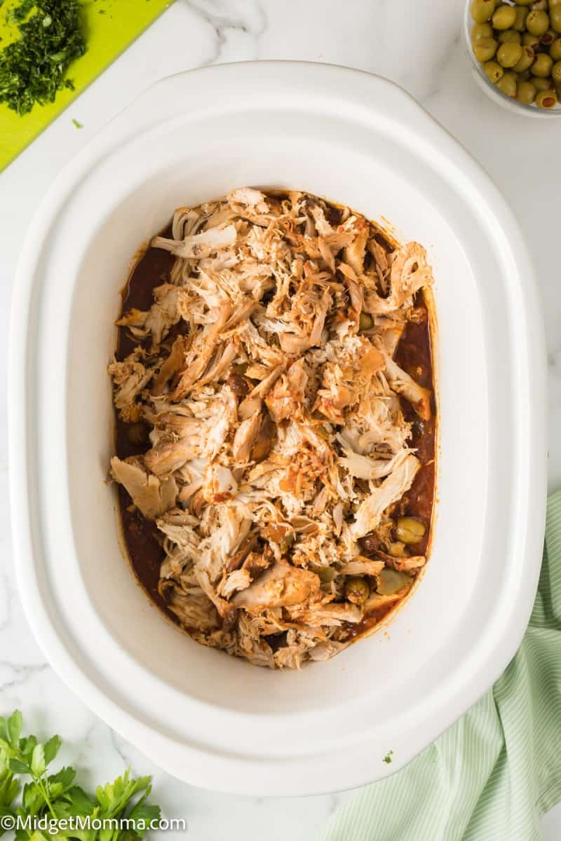 Slow Cooker Cuban Style Chicken Fricassee Recipe