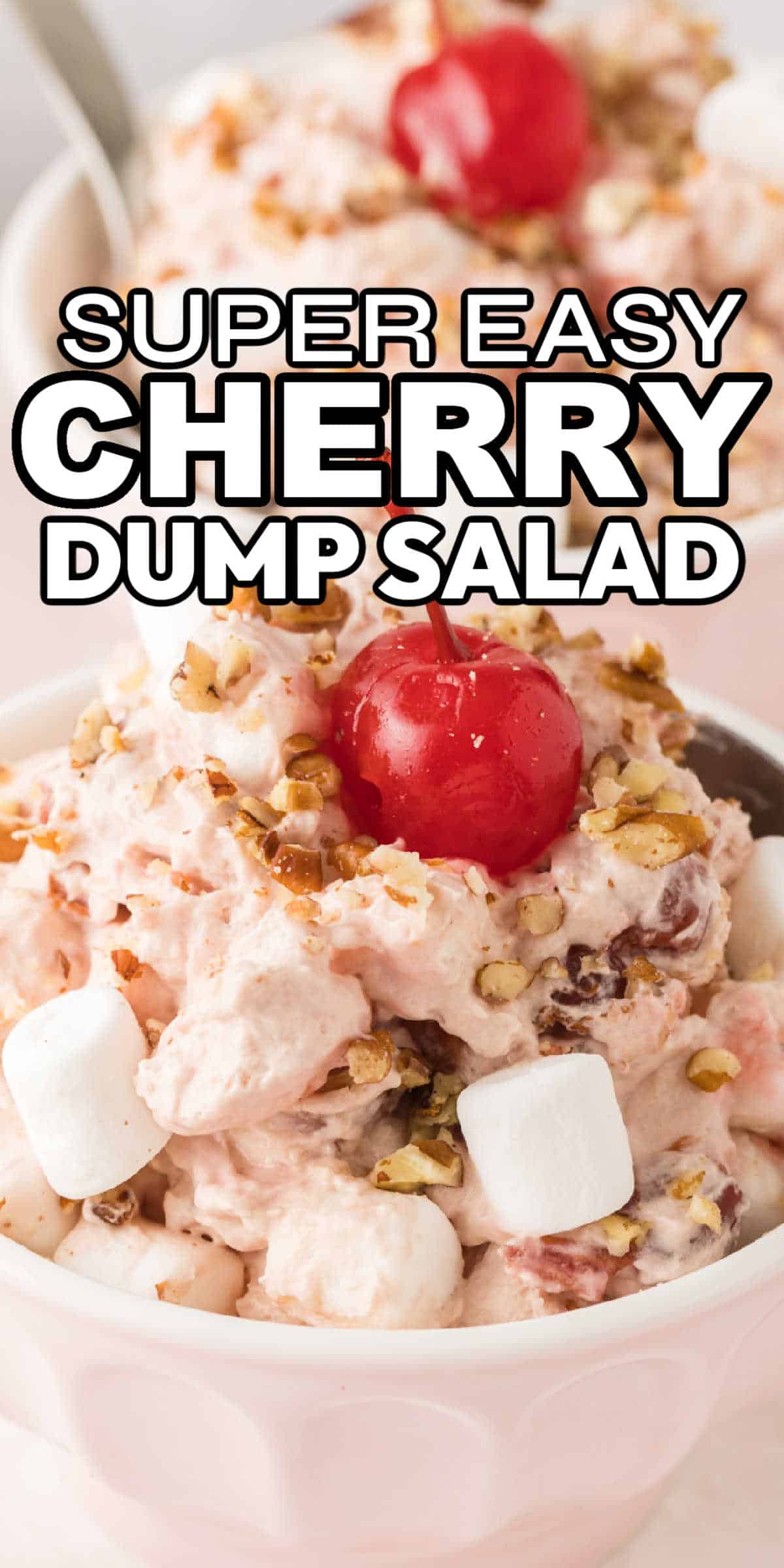 Easy Cherry Fluff Salad Recipe (Dessert or Side dish!)