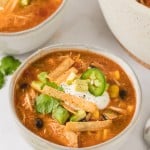 Easy 30-Minute Chicken Tortilla Soup Recipe