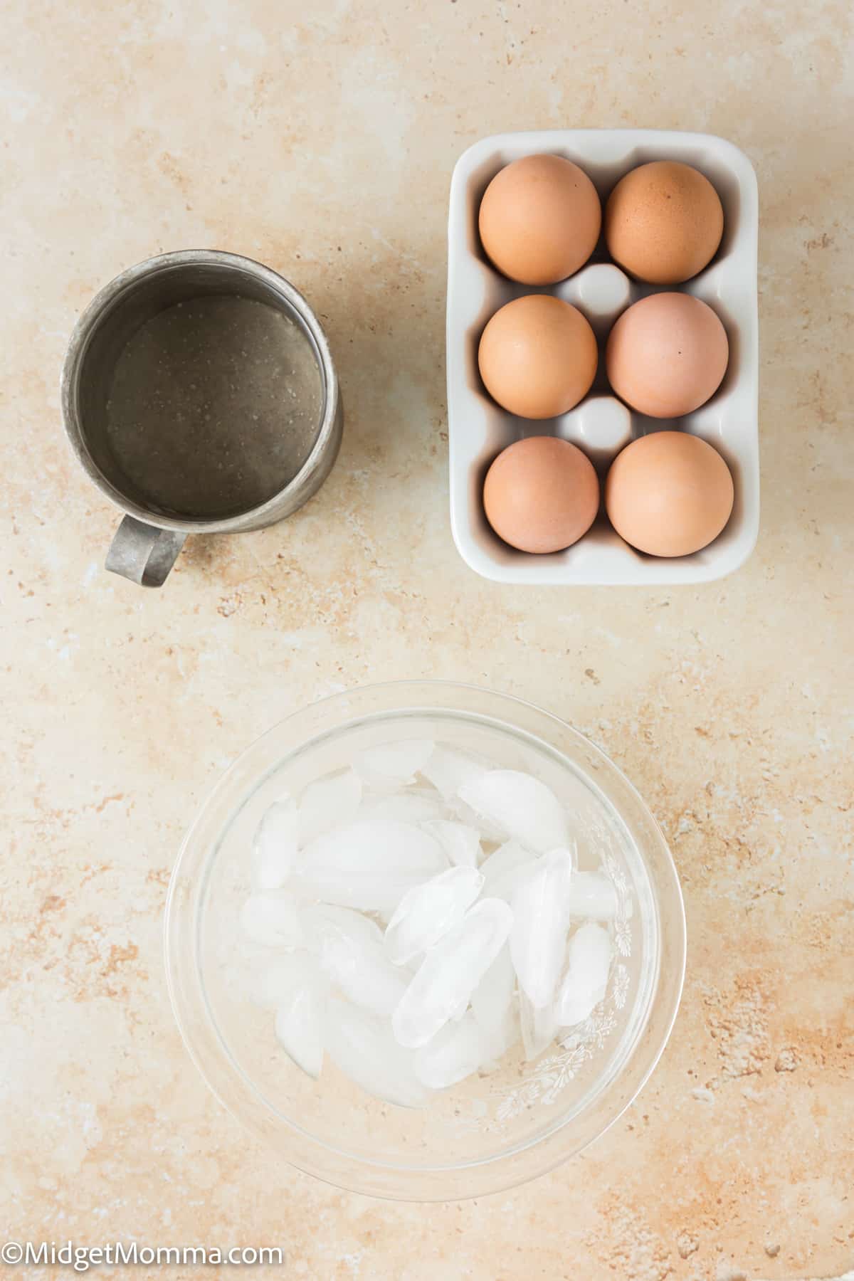 Perfect Air Fryer Eggs ingredients 